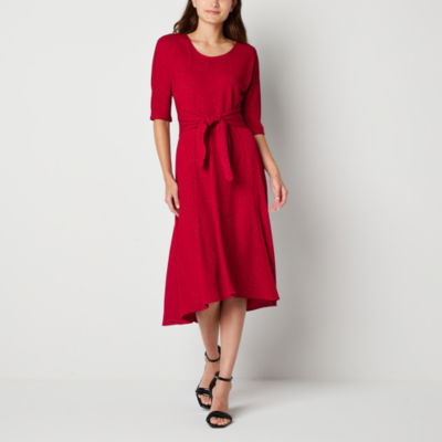 jcpenney red dress